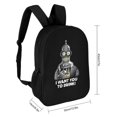 thumbnail image 2 of Bender Futurama Cartoon Backpack Daypack Fashion School Bag Satchel Bookbag Multipurpose Laptop Travel Bag Adjustable Shoulders Rucksack, 2 of 8