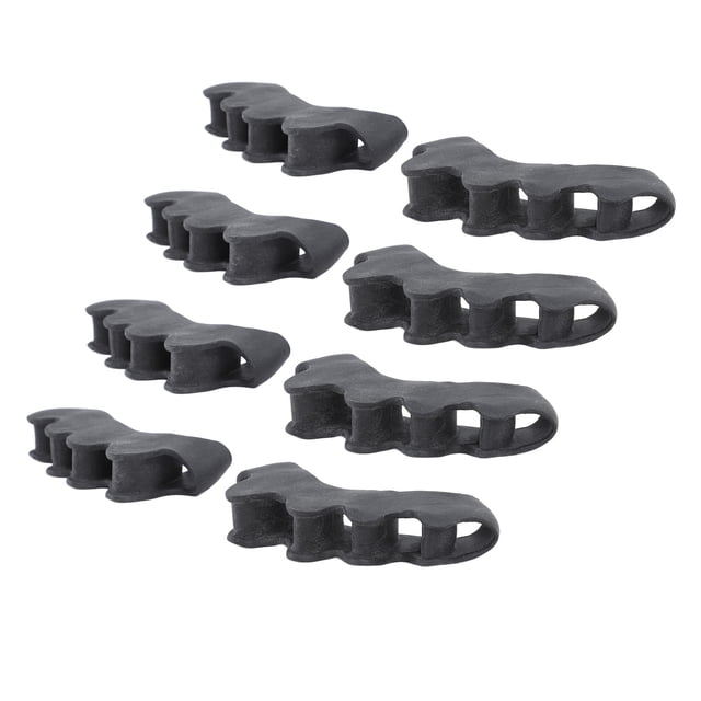 8PCS Toe Separator, Silicone Ergonomic Design Easy to Clean Overlapping Toes Corrector for Women Men
