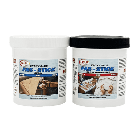 Fasco Epoxies 110 Epoxy Glue Quart Kit (Wood, Aluminum, Fiberglass, Etc.)