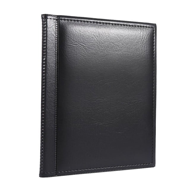 Álbum de monedas con 250 bolsillos y 10 páginas, para colección de monedas, color negro