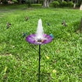thumbnail image 6 of Guozer Birdbath for Yard Decorations Outdoor, Water Dispenser for Birds, Bird Feeder for Garden Decor, Ground Insert, 6 of 7