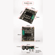 thumbnail image 3 of Plantilla de amplificador de micrófono, micrófonos de 2 vías, placa PCB, antiaullidos inteligentes 50Wx2 + 100W DSP ajuste de reverberación, 3 of 3