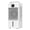 White FK2406Y, variant on Studyset 120V 60Hz Portable Evaporative Air Cooler & Swamp Cooler with Touch Control & Remote Control, Portable Air Conditioner 90°+90° Oscillation, LED Display, 45W Energy Efficient