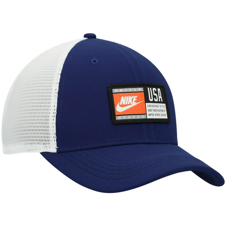 toevoegen aan Duwen Eenvoud US Soccer Nike Classic99 Trucker Performance Snapback Hat - Navy - OSFA -  Walmart.com