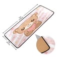 thumbnail image 2 of Long Floor Mat Hallway Carpet 72x24 Inch Area Carpet Non-slip Entrance Carpet Washable Door Mat Kitchen Bedroom Living Room Loving Bear, 2 of 7
