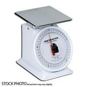 Detecto PT-25 Petite Top Loading Scale with Fixed Dial-25lb Capacity
