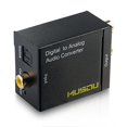 thumbnail image 5 of Musou Digital Optical Coax to Analog RCA Audio Converter Adapter with Fiber Cable, 5 of 5