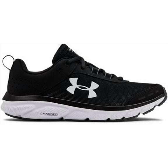 Under Armour Women's Charged Assert 8 Running Shoe Black/White/White - 3021972-001