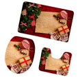 thumbnail image 4 of 3 uds alfombra de de Navidad alfombrillas de de suave cubierta de tapa de alfombrilla Gloria  Alfombra, 4 of 6