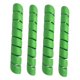 thumbnail image 1 of Protector de tronco de 4 piezas, protege la corteza, plántulas de árboles, cubierta flexible, fácil de Verde, 1 of 9