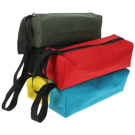 

5pcs Portable Tool Bags Tool Organizer Tools Storage Pouch With Zipper Closure