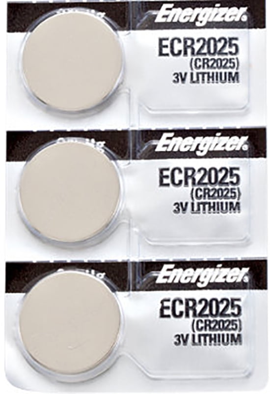 3 x Energizer CR2025 Batteries, Lithium Battery 2025 Walmart Canada
