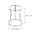 thumbnail image 2 of Stainless Steel Pancake Batter Stand Confectionery Funnels with Stand Batter Dispenser Bakery Use Cake Decorating Tool Silver, 2 of 5