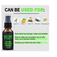 thumbnail image 4 of Beard Kit Beard Growth Grooming Kit w/Beard Foam/Shampoo/Wash Beard Growth Oil Serum Balm Brush Comb Scissor Bag e-Book Christmas Stocking Stuffers Gifts Ideas for Men Him Dad Boyfriend Husband Mens, 4 of 6