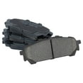 thumbnail image 4 of TRQ Brake Pad Premium Ceramic Rear Set for Subaru Impreza WRX Forester 9-2X BFA73357 Fits select: 2005-2006 SAAB 2023-09-02 00:00:00, 4 of 6