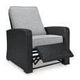 thumbnail image 2 of Signature Design by Ashley Beachcroft Black Outdoor Recliner, 2 of 4