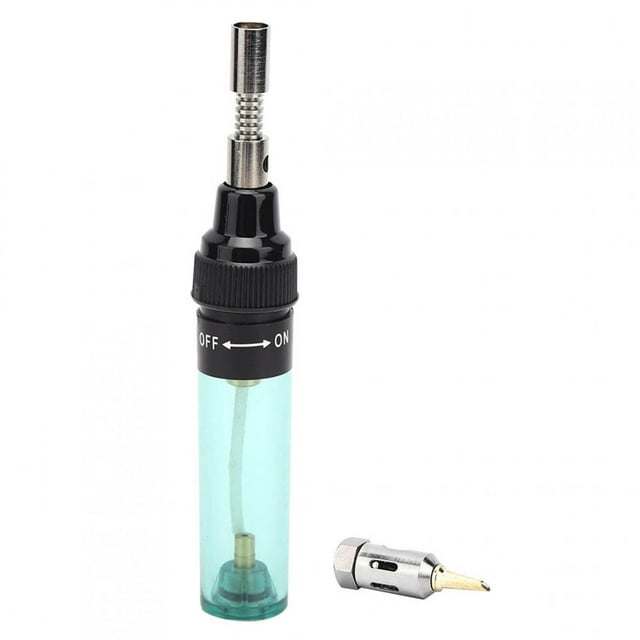 Gas Soldering Iron, Plastic And Iron Rust Resistance Shaped Gas Soldering Iron, Operating For Efficient Welding