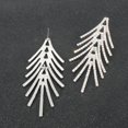 thumbnail image 3 of Pendientes Colgantes de Plata YONGSHENG con Borlas de Cadena, 3 of 4
