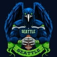 thumbnail image 3 of Seattle Football Team Osprey Seahawk Men's T-Shirt, 3 of 6