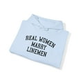 thumbnail image 4 of Lineman Wife Husband Wedding Engagement Hoodie, Gifts, Hooded Sweatshirt, 4 of 4