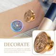 thumbnail image 4 of Miangastore DIY Crafts Stamp Envelope Decoration Scrapbook Stamp Bee Pattern Wax Seal Stamp Head, 4 of 8