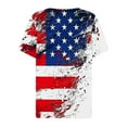 thumbnail image 4 of 4th of July Shirts for Women Summer Graphic Tees American Flag Patriotic Fourth of July Outfit Short Sleeve Tunic Tops, 4 of 4