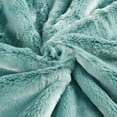 thumbnail image 4 of Home Soft Things Plain Faux Fur Throw - Harbor Grey - 60" x 80", 4 of 6