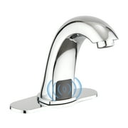 PROOX Single Hole Touchless Bathroom Faucet With Deck Plate