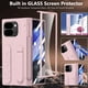 thumbnail image 2 of Funda para Google Pixel 10 Pro Fold con soporte para stylus y soporte de pie en rosa, 2 of 7
