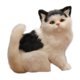 thumbnail image 4 of Cat Statue Craft Desk Colletop Ornament para niños Oficina para niños Estilo B, 4 of 9