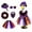 Goose Outfit A-Halloween, variant on AZXY Halloween Porch Goose Outfits, Porch Goose Clothes, 23 Inch Goose Costume Dress for Cement & Plastic Porch Goose Statue, Fall Holiday Accessory, Outdoor Yard Lawn Patio Garden Porch Statue Decor