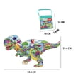 thumbnail image 3 of Jumbo Puzzles for Kids Ages 3-5, 4-6, Children Big Pieces Floor Puzzles Fun Anim, 3 of 5
