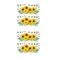 thumbnail image 3 of Pegatinas de pared Moyic 2 piezas Flores Hojas Verdes Vinilo Extraíble Tipo 3, 3 of 6