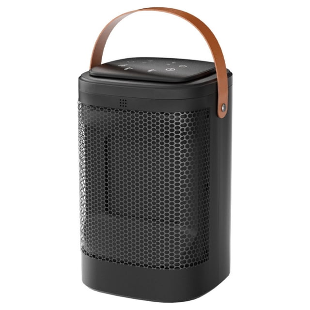 EDFBUYKRS Fast Heating Oscillating Space Heater Remote Control & Timer Auto Shut Off On Overheat Tabletop Warmer For Home