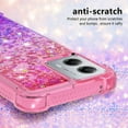 thumbnail image 4 of Compatible with Moto G 5G 2023 Case Girls Women Liquid Glitter Heavy Duty Shockproof Back Cover Soft TPU Bumper Silicone Slim Protective Cover for Motorola Moto G 5G 2023 Gradient Pink, 4 of 12