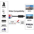 thumbnail image 3 of Dingsun to Component Converter to YPbPr Component RGB + R/L Audio Adapter Support 720/1080P, Converter for Apple TV, PS3/PS4, WII, Xbo, 3 of 5