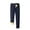 Dark Blue, variant on qolati Men's Fleece Cargo Pants 2023 Winter Warm Athletic Jogger Sports Trousers Classic Fit Plush Straight Legs Outdoor Sweatpants