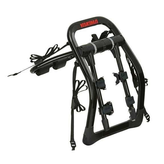 Pre-Owned Yakima 2 Bike Capacity Trunk Bike Strap Rack w/ZipStrips, Black