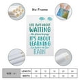 thumbnail image 2 of Life Isnt About Waiting The Storm to Pass, Abstract Wall Decor, Nursery Print, Dining Room Print, I Poster for Room Aesthetics Canvas Wall Art Poster, 2 of 8