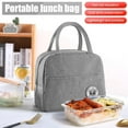thumbnail image 2 of Amerteer Lunch Box Insulated Lunch Bag with Front Pocket For Men & Women Meal Prep Lunch Tote Boxes Lunch Container for School, Work, Office, 2 of 8