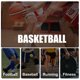 thumbnail image 4 of Hombres de Baloncesto Leggings de una Pierna para el Baloncesto Abrenamiento de Fitness Transpirable Meletas de Una Sola Pierna, 4 of 7