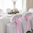 thumbnail image 2 of Your Chair Covers - 10 Pack Satin Sashes Pink, 2 of 5