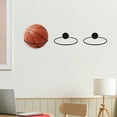 thumbnail image 4 of CIMAXIC Black Iron Storage Rack for Balls Strong and Durable with Smooth Surface 3pcs,9.25"X7.28"X2.56", 4 of 5