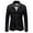 Black, variant on WXLWZYWL Items Free Shipping Men's Blazers Male Spring Autumn Cotton Solid Casual Blazers Men Clothing Outerwear Suit Jacket