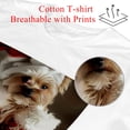 thumbnail image 2 of T Shirts for Men Pack,Short Sleeve Shirts for Women,Christmas Shihtzu Dog,4XL, 2 of 5