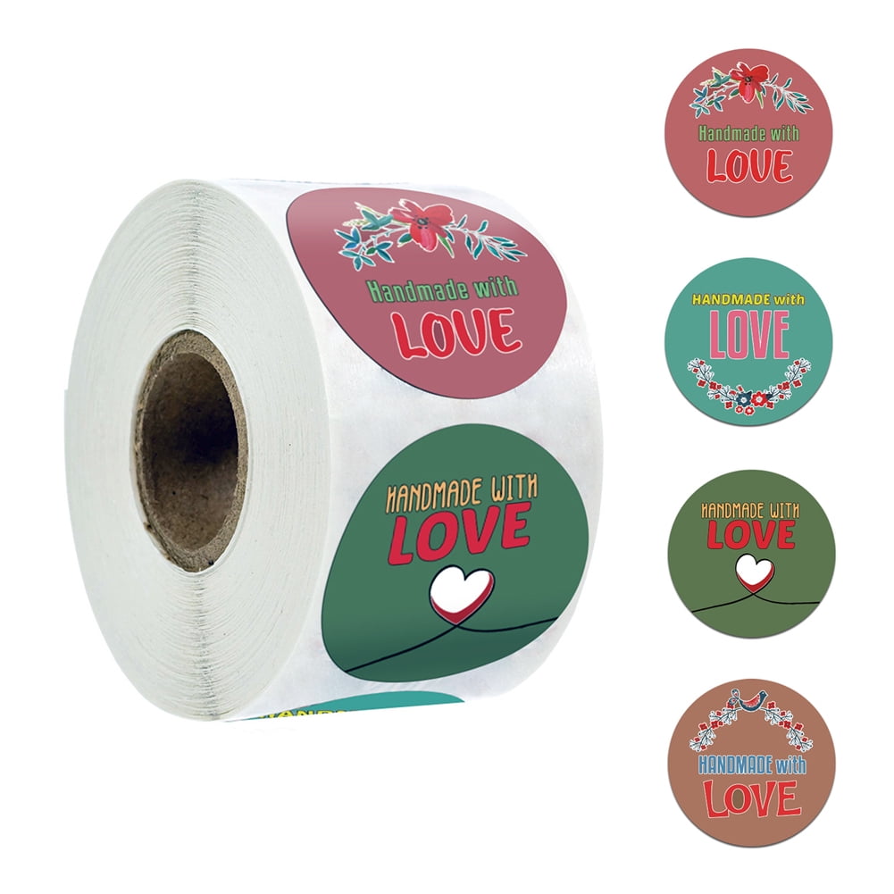 500X Love Heart Shaped Seal Label Sticker Scrapbooking Stationery Gift Packaging 500X Love Heart Shaped Seal Label Sticker Scrapbooking Stationery Gift Packaging