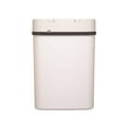 thumbnail image 4 of DZT-12-5WH Bedroom or Bathroom Automatic Touchless Infrared Motion Sensor Trash Can, 3 Gal 12 L, ABS Plastic (Rectangular, Cream) Trashcan, 4 of 10