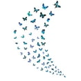 thumbnail image 2 of Butterfly Wall Decor Butterfly Wall Sticker, Separate Room Decor, Girls Room Decor Aesthetics, Butterfly Party Decor Wall Sticker For Living Room Dorm Murals, 2 of 8