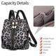 thumbnail image 4 of Mochila monedero para mujer de piel sintética antirrobo, mochila de viaje, bolso de hombro de moda para mujer con bolso pequeño, 4 of 6
