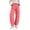 Red, variant on Vivianyo HD Women's Summer Casual Neutral Gingham Wide Leg Pants, High Waist Plaid Loose Button Zipper Elastic Waist Long Trousers for Women, Women's Red, Sizes S-3XL